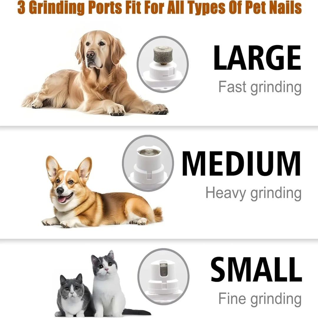 Pet Nail Grinder - Quiet & Safe
